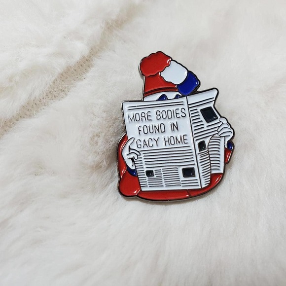 John Wayne Gacy Clown Enamel Pin - Picture 1 of 2